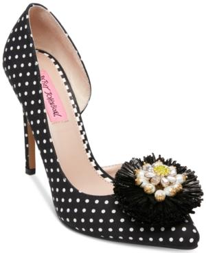 Betsey Johnson Sloan Pointy Toe Pumps Women's Shoes