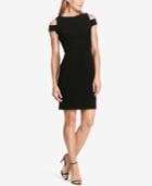 American Living Black Cutout Sheath Dress