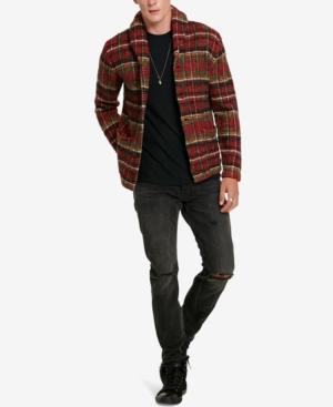 Denim & Supply Ralph Lauren Men's Plaid Shawl-collar Cardigan
