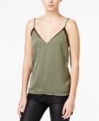 Bar Iii Layered-look Lace Camisole, Only At Macy's