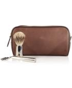 Polo Ralph Lauren Two-toned Leather Shaving Bag