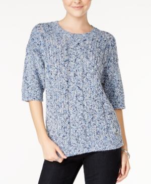 Tommy Hilfiger Simone Cable-knit Sweater, Only At Macy's