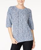 Tommy Hilfiger Simone Cable-knit Sweater, Only At Macy's