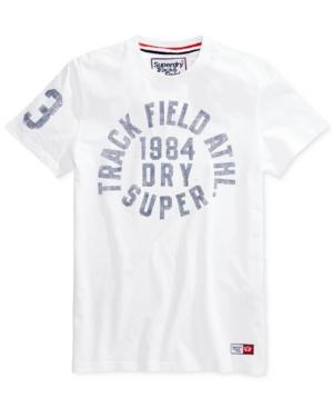 Superdry Men's Trackster Graphic-print T-shirt