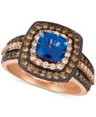 Le Vian Ceylon Sapphire (1 Ct. T.w.) & Diamond (7/8 Ct. T.w.) Ring In 14k Rose Gold