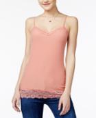 Polly & Esther Juniors' Lace Cami Top