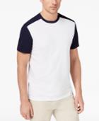 Club Room Men's Colorblocked Performance T-shirt, Created For Macy's