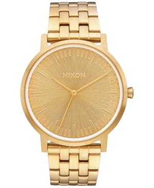 Nixon Men's Porter Stainless Steel Bracelet Watch 40mm A1057-307-00