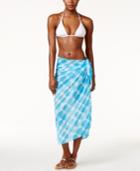 Dotti Sky Is The Limit Printed Sarong Cover-up Women's Swimsuit