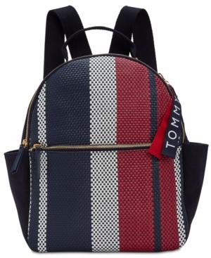 Tommy Hilfiger Classic Tommy Woven Dome Medium Backpack