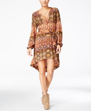 Jessica Simpson Jaelyn Printed Peasant Dress