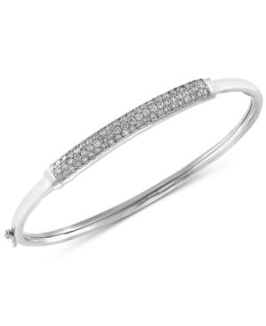 Trio By Effy Diamond Bangle Bracelet (1 Ct. T.w.) In 14k White, Yellow Or Rose Gold