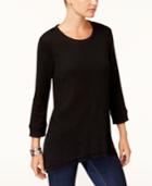 Style & Co Handkerchief-hem Tunic, Only At Macy's