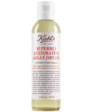 Kiehl's Since 1851 Superbly Restorative Argan Dry Oil, 4.2-oz.