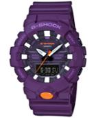 G-shock Men's Analog-digital Purple Resin Strap Watch 48.6mm