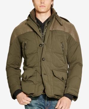Polo Ralph Lauren Men's Paneled Down Coat