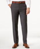 Ryan Seacrest Distinction Men's Modern Fit Gray Windowpane Pants, Only At Macy's