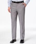 Louis Raphael Gray Pin Dot Dress Pants