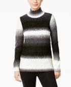 G.h. Bass & Co. Striped Mock-neck Sweater