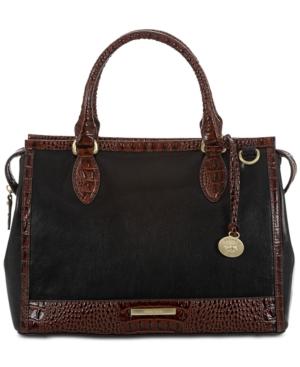 Brahmin Schooner Quincy Satchel