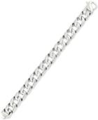 Legacy For Men By Simone I. Smith Large Curb Link Bracelet In Stainless Steel
