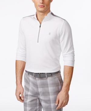 Izod Jacquard Half-zip Golf Pullover