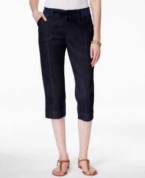 Lee Platinum Denim Rinse Wash Capri Pants