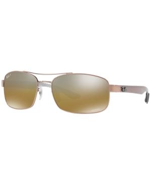 Ray-ban Polarized Chromance Collection Sunglasses, Rb8318ch 62