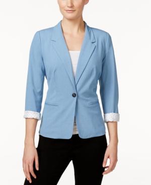 Kensie One-button Blazer