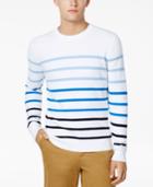 Tommy Hilfiger Men's Multicolored Striped Sweater