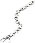 Dkny Silver-tone Link Bracelet, Created For Macy's
