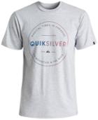 Quiksilver Men's Free Zone Graphic-print Logo Cotton T-shirt