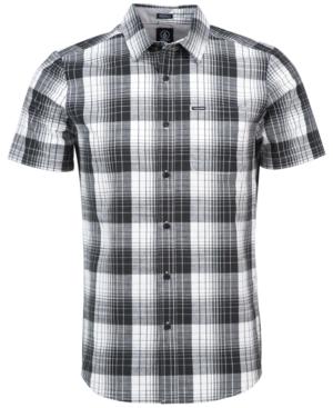 Volcom Men's Icarus Plaid Short-sleeve Shirt