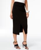 Alfani Faux-wrap Pencil Skirt, Only At Macy's