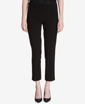 Calvin Klein Contrast Straight-leg Pants