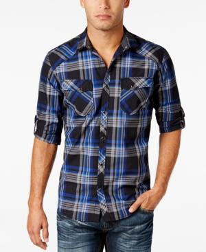 Inc International Concepts Men's Arlington Plaid Shirt, Only At Macy's
