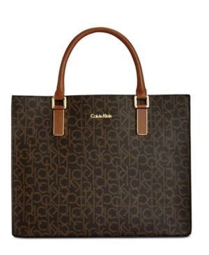 Calvin Klein Monogram Large Satchel