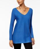 Thalia Sodi Asymmetrical Tunic Sweater, Created For Macy's