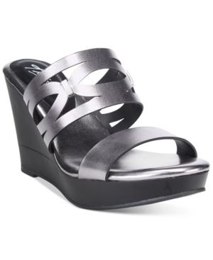 Thalia Sodi Martaa Platform Slide Wedge Sandals, Only At Macy's Women's Shoes