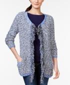 Tommy Hilfiger Alice Open-front Fringe Cardigan