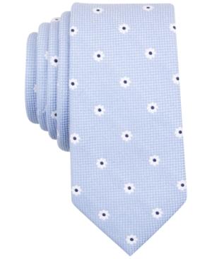 Bar Iii Men's Monaco Floral Neat Skinny Tie, Only At Macy's