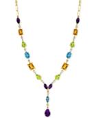 Mosaic By Effy Multistone (15-1/4 Ct. T.w.) Y Necklace In 14k Gold