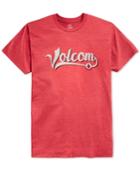 Volcom Script Heather Graphic-print Logo T-shirt