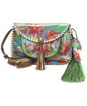 Patricia Nash Tropicana Summer Beaumont Small Flap Crossbody