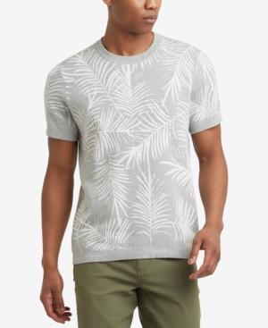 Kenneth Cole Reaction Men's Palm Jacquard T-shirt
