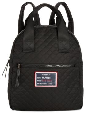 Tommy Hilfiger Quilted Medium Backpack
