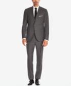 Boss Men's Slim-fit Super 110 Italian Virgin Wool Suit