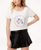 True Vintage Rose-embroidered Graphic T-shirt