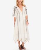 Denim & Supply Ralph Lauren Grommet-trim Gauze Dress
