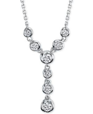 Sirena Energy Diamond Lariat Necklace (1/4 Ct. T.w.) In 14k White Or Yellow Gold